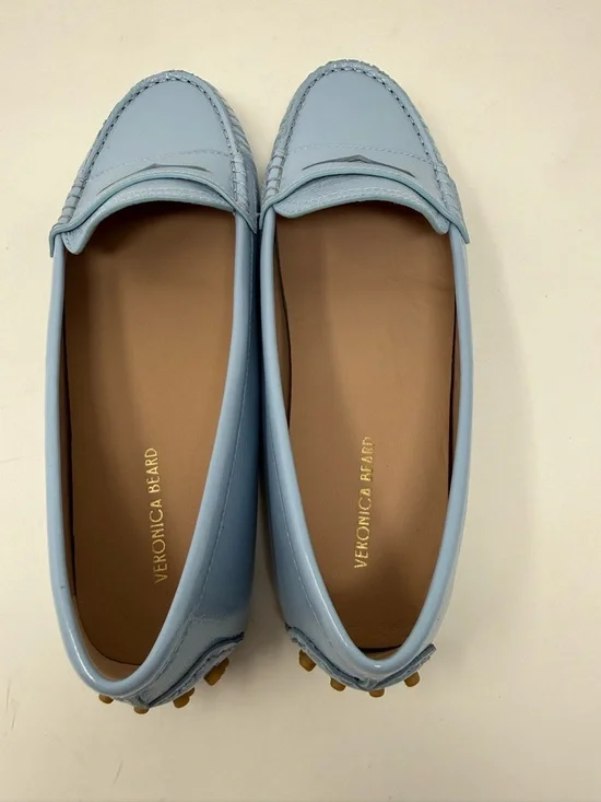 New Veronica Beard Jia Driving Loafer Sky Blue Sz 8.5 - Picture 12 of 14